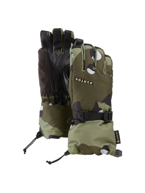 Manusi Snowboard Copii Burton - Kids' GORE-TEX Gloves - Forest Moss Cookie Camo