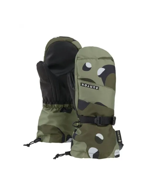 Manusi Snowboard Copii Burton - Kids' GORE-TEX Mittens - Forest Moss Cookie Camo