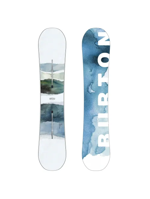Placa Snowboard BURTON - CULTIVATOR Flat Top WATERCOLOR 145 W26 RESIGILAT