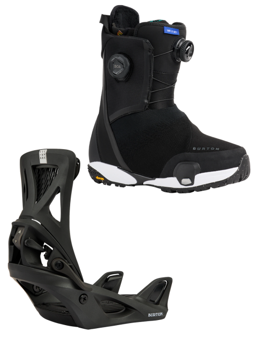 SET BURTON - STEP ON Women's - WAVERANGE X Black 39 W26 x Legaturi Snowboard BURTON - STEP ON Women's - ESCAPADE M