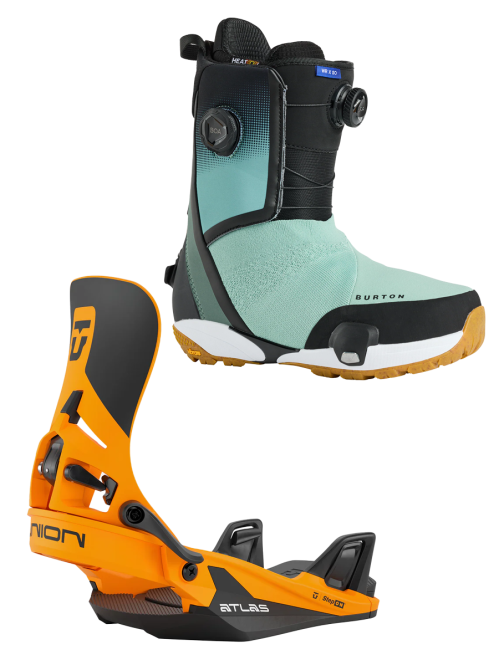 Set BURTON - STEP ON Men's - WAVERANGE X Sage x Legaturi Snowboard UNION - ATLAS STEP ON® Orange M