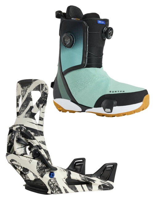 Set BURTON - STEP ON Men's - WAVERANGE X Sage x Legaturi Snowboard BURTON - STEP ON Men's - CITY STREETS W26 M