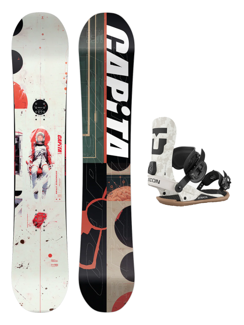 Placa Snowboard CAPiTA OUTERSPACE LIVING 2026 x Legaturi Snowboard UNION Men's STRATA 2026 Sand M