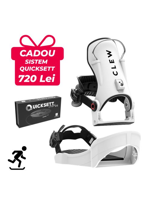 Legaturi Snowboard CLEW Independence 1.0 2027 - White