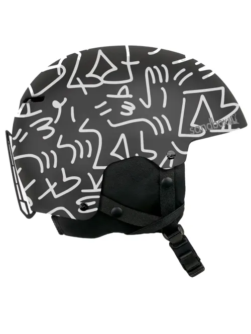 Casca Ski Snowboard SANDBOX - ICON Snow Mips - Lucas Beaufort Black