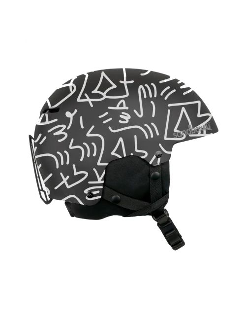 Casca Ski Snowboard SANDBOX - ICON Snow Mips - Lucas Beaufort Black