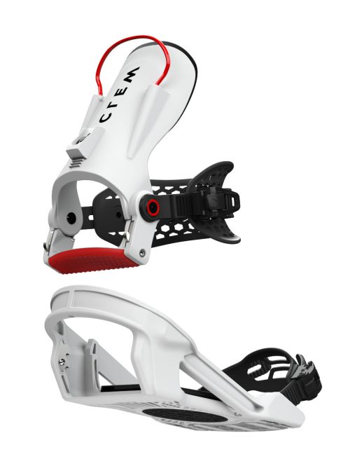 Legaturi Snowboard CLEW Freedom 1.0 White 2025 M TEST