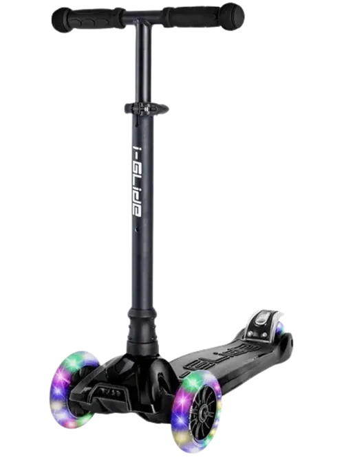 Trotineta i-Glide 3 Wheel Trotineta Copii (Black)