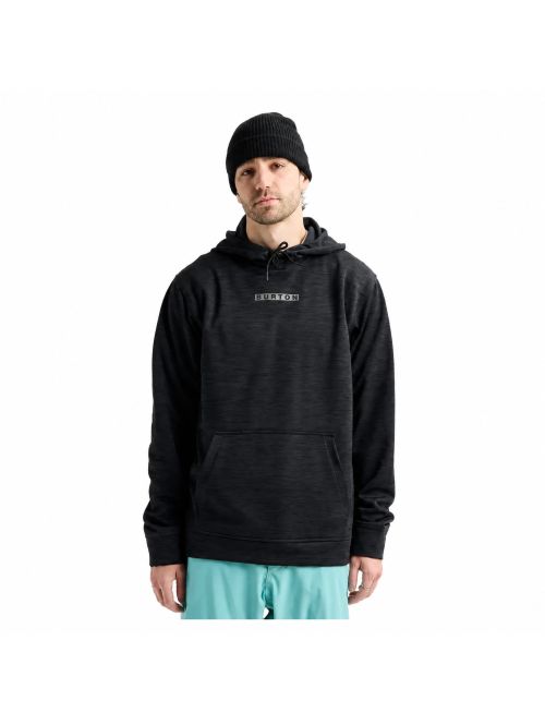 Hanorac BURTON - Men's - Oak Pullover Hoodie - True Black Heather