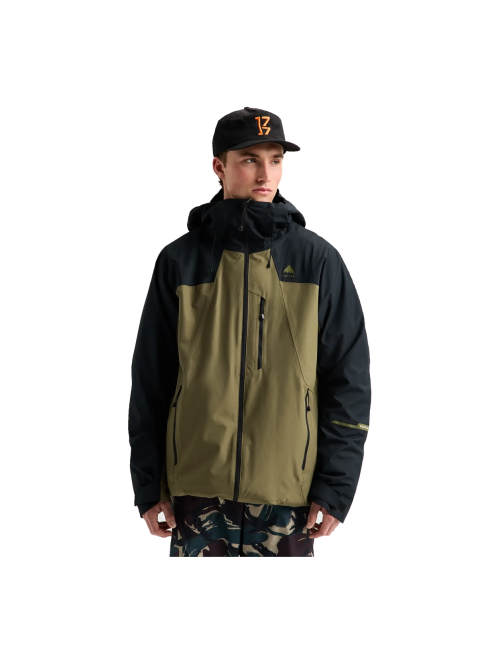 Geaca Snowboard BURTON - Men's - Reserve 2L - True Black/Dried Moss