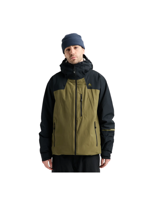 Geaca Snowboard BURTON - Men's - Reserve 2L Insulated - True Black/Dried Moss