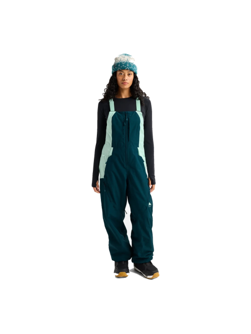 Salopeta Snowboard BURTON - Women's - Reserve 2L - Atlantic Teal/Spring Frost M