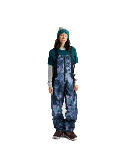 Salopeta Snowboard BURTON -Women's - Reserve 2L - True Black/Crystal Dye