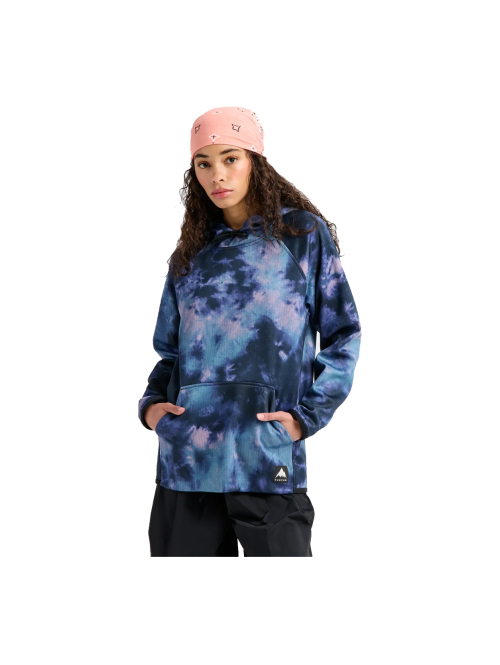 Hanorac BURTON - Women's - Crown Weatherproof Pullover Fleece - Crystal Dye