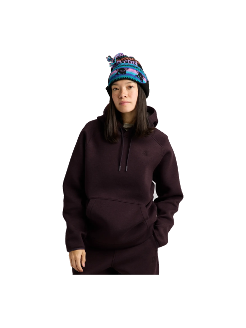 Hanorac BURTON - Women's - Space Cloud Pullover Hoodie - Bear Hug Brown Heather