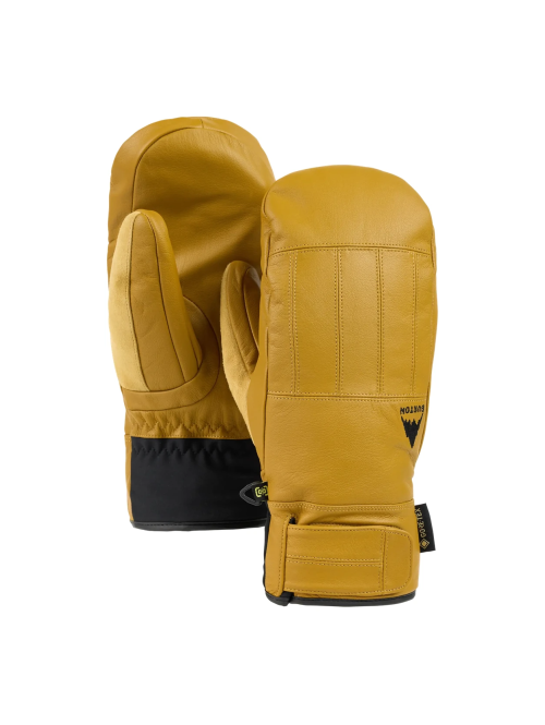 Manusi Snowboard BURTON - Men's - Gondy GORE-TEX Leather Mittens Rawhide - M