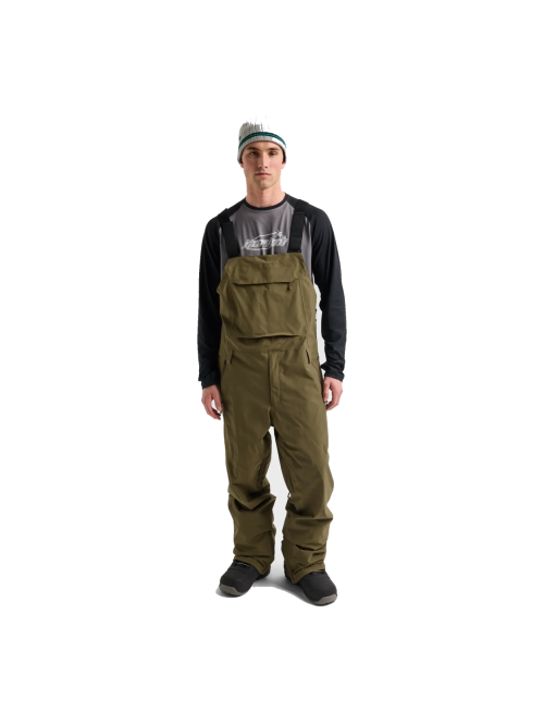 Salopeta Snowboard BURTON -Men's - Reserve 2L Stretch - Dried Moss