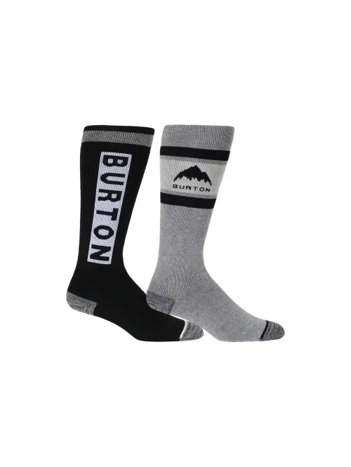Sosete Snowboard BURTON - Women's - Weekend Midweight Socks (2 Pack) TRUE BLACK