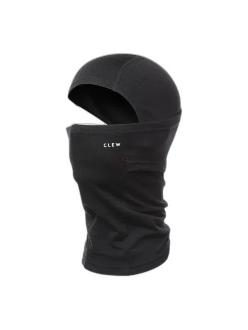 Balaclava Clew Merino Black