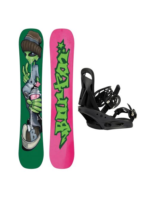 SET Placa Snowboard BURTON - GOOD COMPANY Camber 2027 + Legaturi Snowboard BURTON - Women's - CITIZEN Black W27