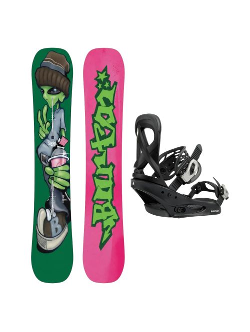 SET Placa Snowboard BURTON - GOOD COMPANY Camber 2027 + Legaturi Snowboard BURTON - Women's - SCRIBE Black W27