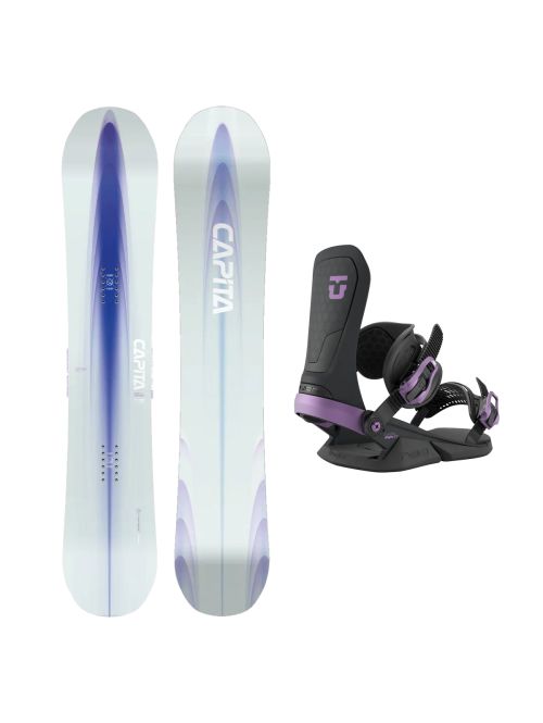 SET Placa Snowboard CAPiTA - ARTEMIS 2027 - 147 + Legaturi Snowboard UNION Unisex 2027 NEO Black