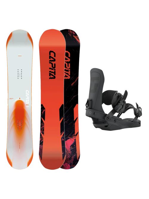 SET Placa Snowboard CAPiTA - MERCURY 2027 + Legaturi Snowboard UNION Men's 2027 FORCE TEAM Black
