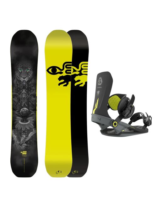 SET Placa Snowboard CAPiTA - THE MATRIARCH 2027 + Legaturi Snowboard UNION Unisex 2027 SOURCE PRO TH Black