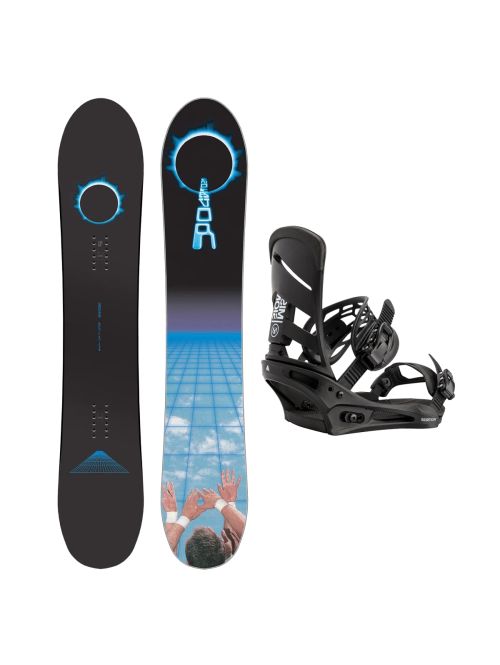 SET Placa Snowboard ENDEAVOR - Apollo 2026 160 Wide + Legaturi Snowboard BURTON - Men's - MISSION Black W27
