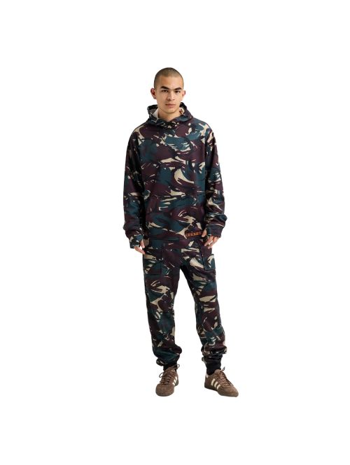 SET Hanorac BURTON - Men's - Oak Pullover Hoodie - Seersucker Camo + Pantaloni BURTON - Oak Fleece - Seersucker Camo