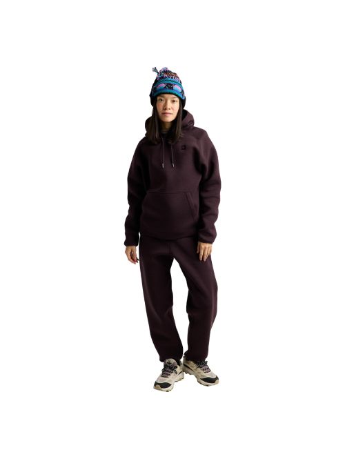 SET Hanorac BURTON - Women's - Space Cloud Pullover Hoodie - Bear Hug Brown Heather + Pantaloni BURTON - Women's - Space Cloud - Bear Hug Brown Heather