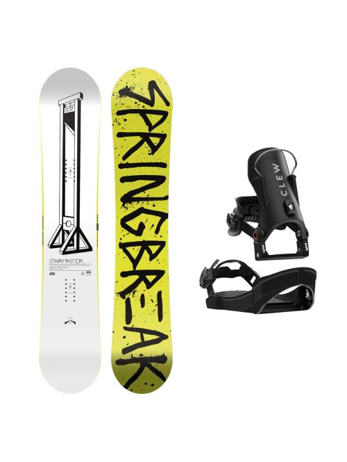 SET Placa Snowboard CAPiTA - SB STAIRMASTER 2027 + Legaturi Snowboard CLEW Independence 1.0 2027 - Black