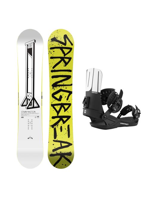 SET Placa Snowboard CAPiTA - SB STAIRMASTER 2027 + Legaturi Snowboard UNION Men's 2027 CONTACT Black