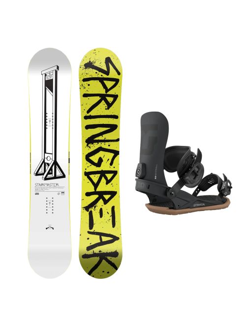 SET Placa Snowboard CAPiTA - SB STAIRMASTER 2027 + Legaturi Snowboard UNION Men's 2027 STRATA Black