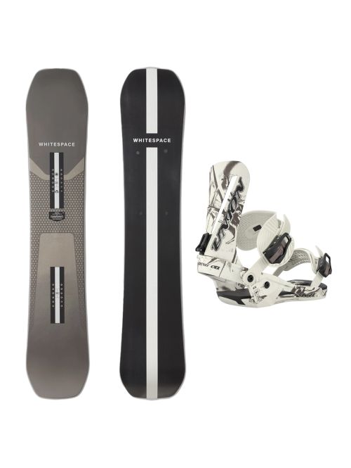 SET Placa Snowboard WHITESPACE - Freestyle SHAUN WHITE Pro B 2027 - 158 + Legaturi Snowboard UNION Men's 2027 ATLAS Kevin Backstrom