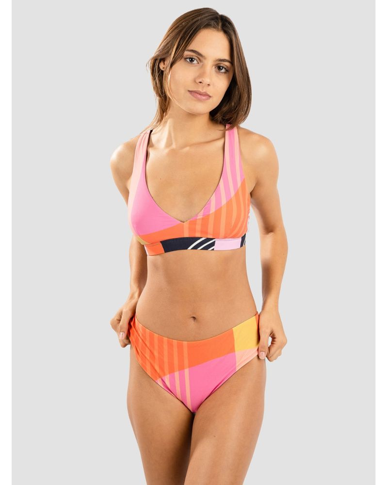 Bikini Top Rip Curl Days Break Tri Multicolor Pattern M