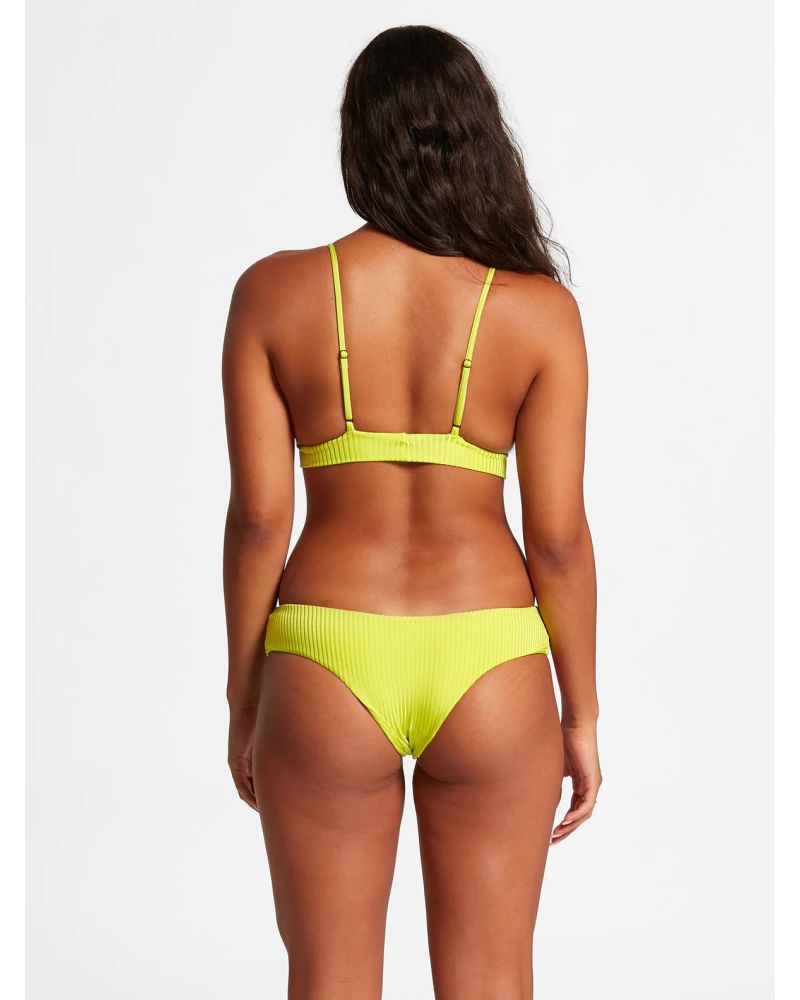 Bikini Top Volcom Simply Rib Lime Green