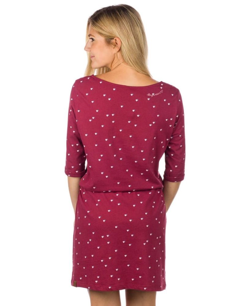 Rochie Ragwear Tamy Dress Wine Red XS