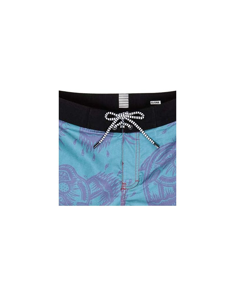 Short de baie Globe Spray Red T14