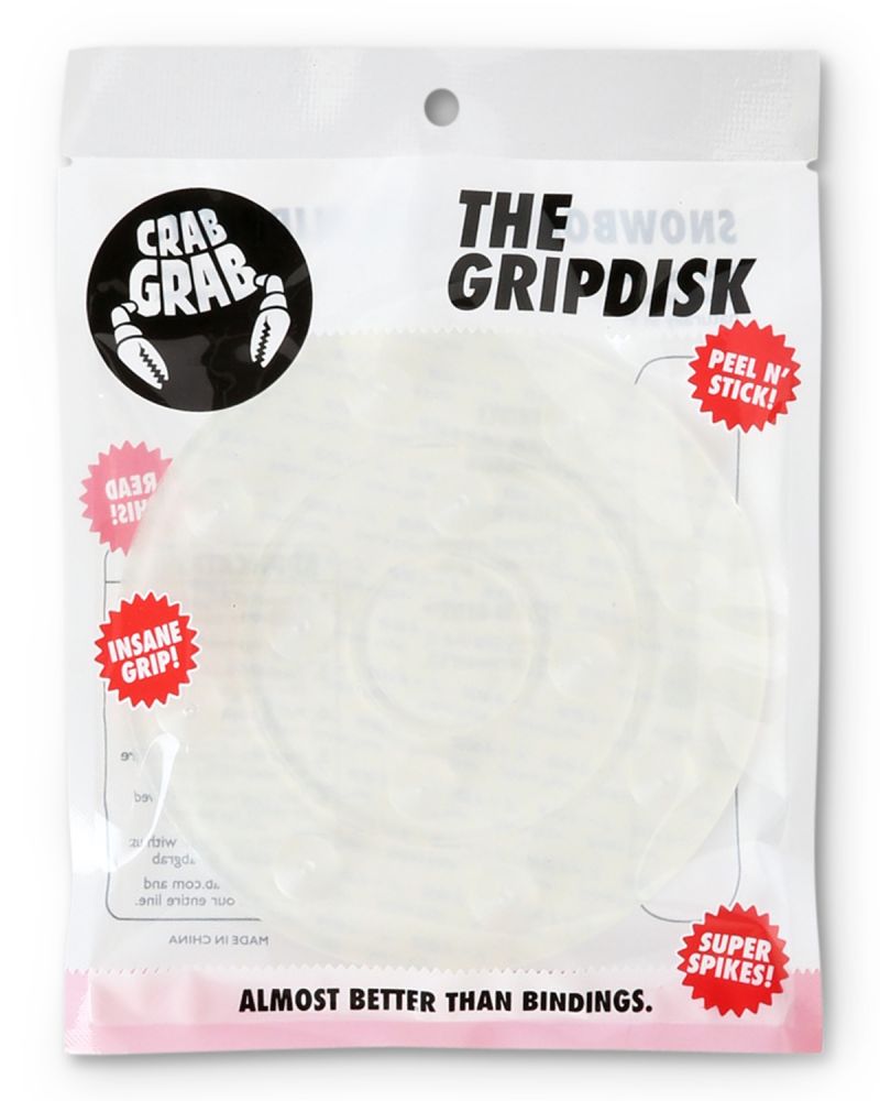 Stomp Pad CRAB GRAB Grip Disc Clear