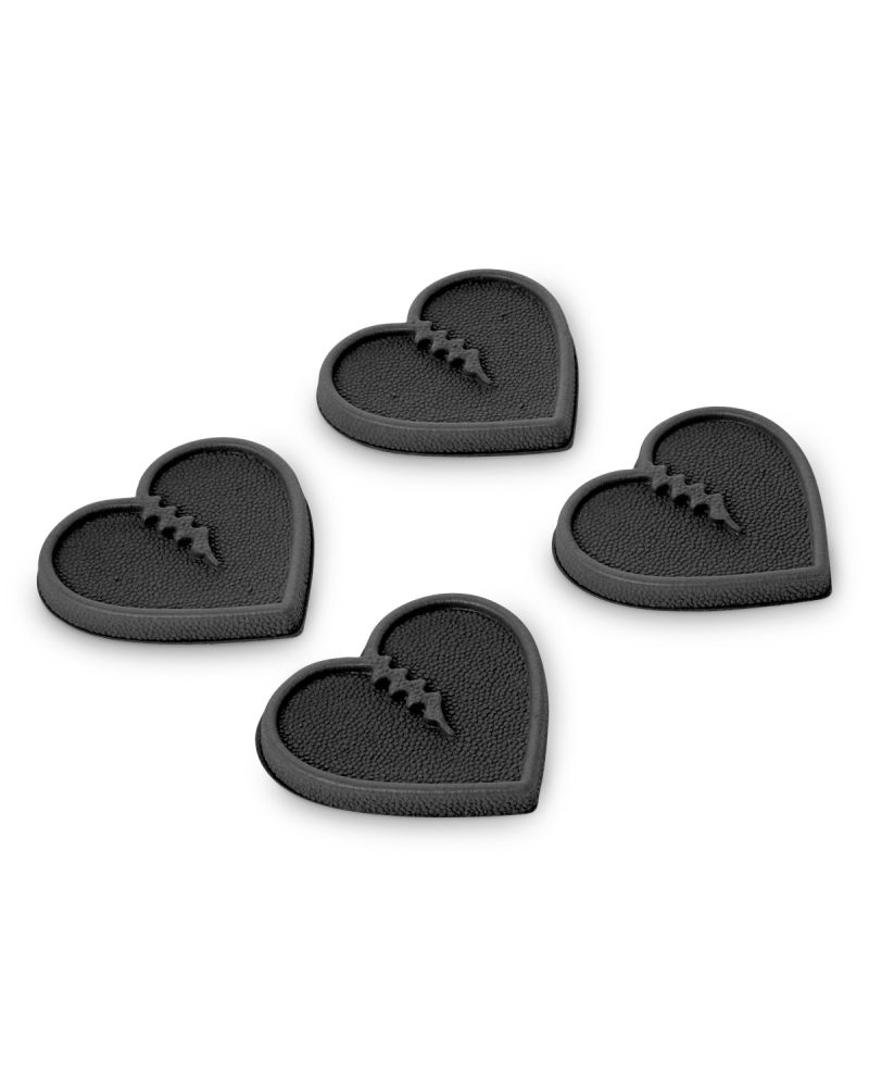 Stomp Pad CRAB GRAB Mini Hearts Black