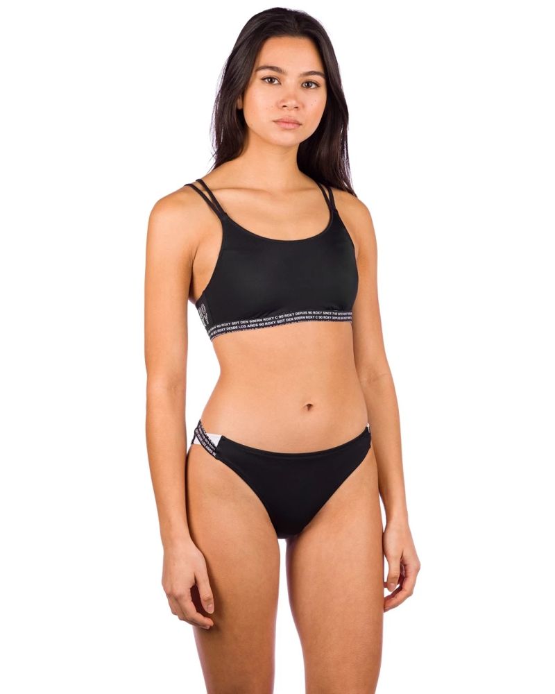 Bikini Roxy Fitness PT Reg True Black World Wide XS