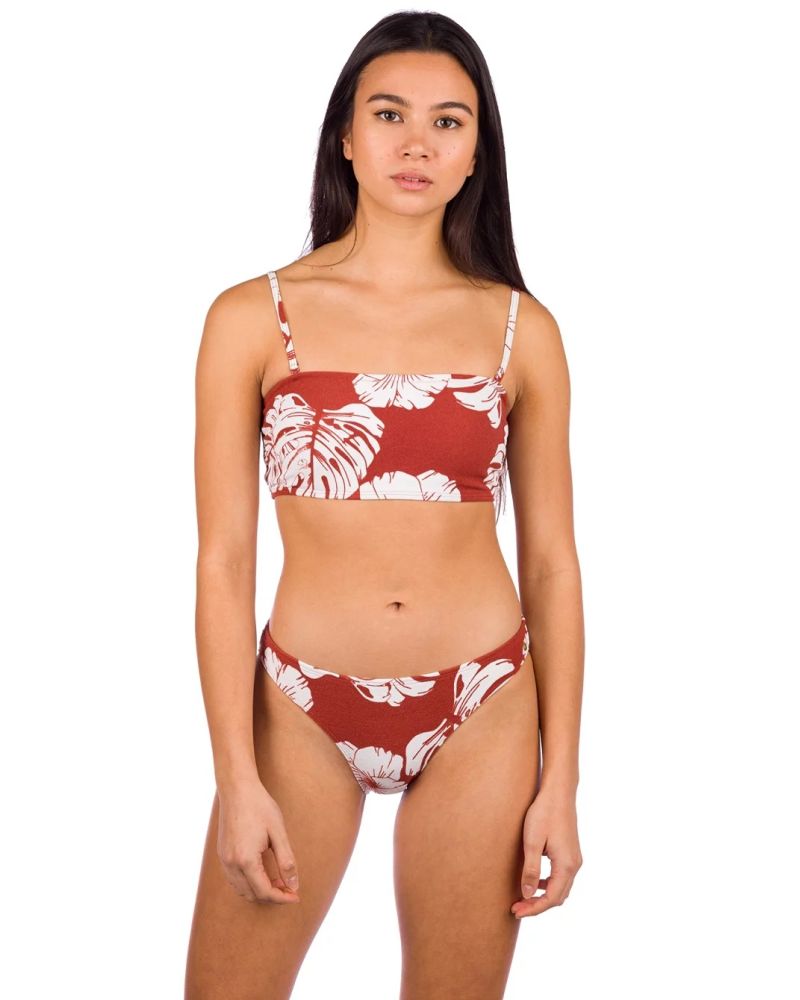 Bikini Roxy Garden Trip Regular Marsala isha Brown XS