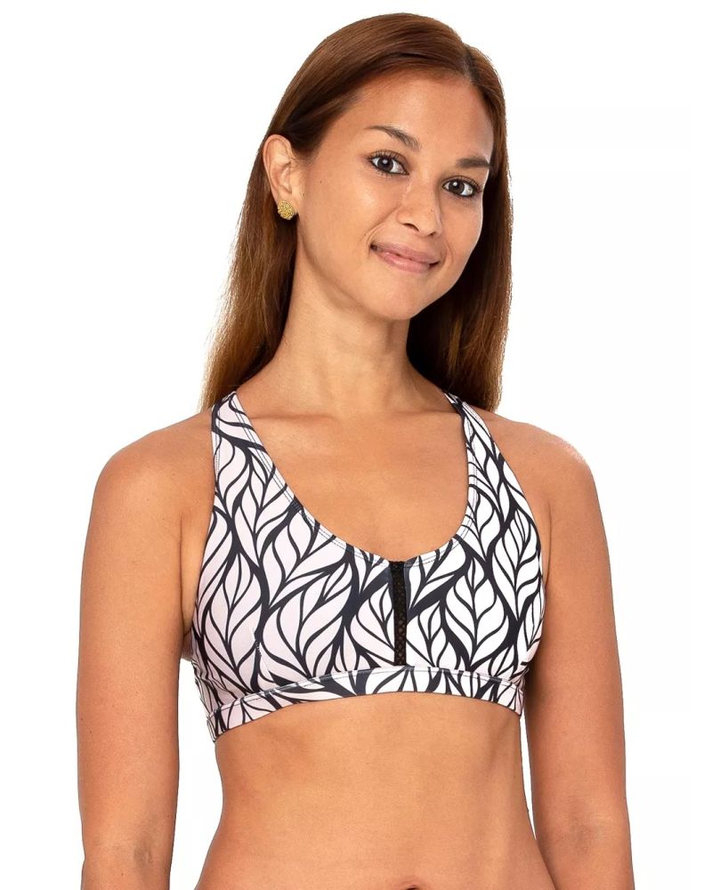 Bikini Top Main Design Aurora Tea Time Pattern XS