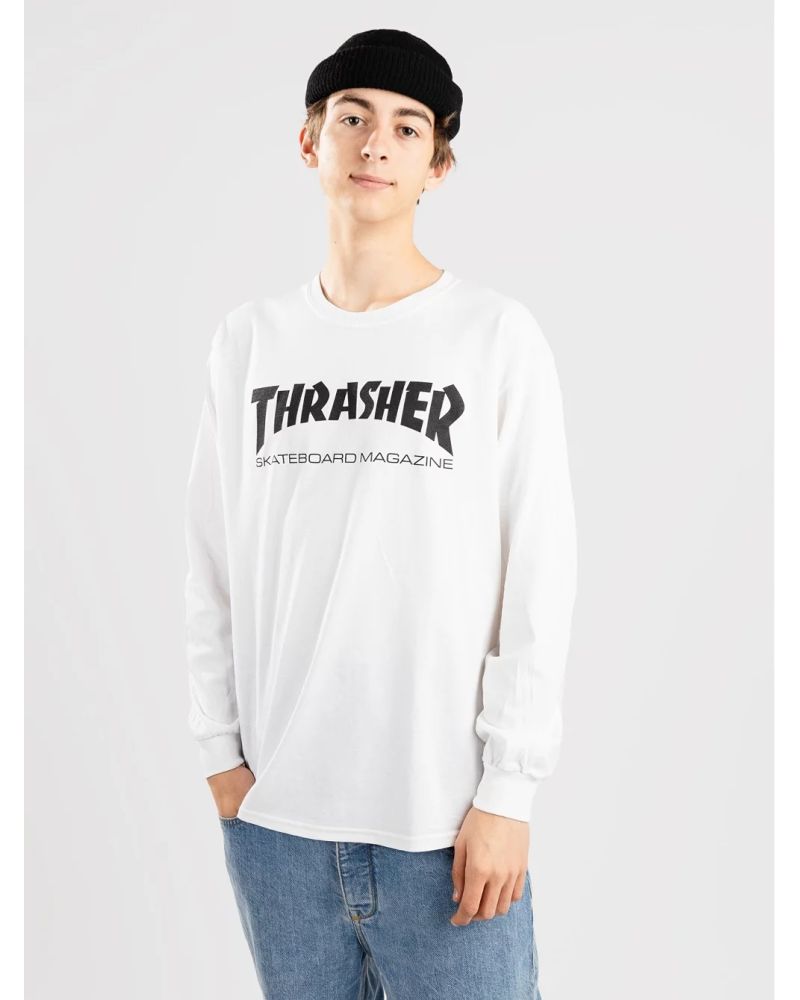 Bluza Thrasher Skate Mag White S