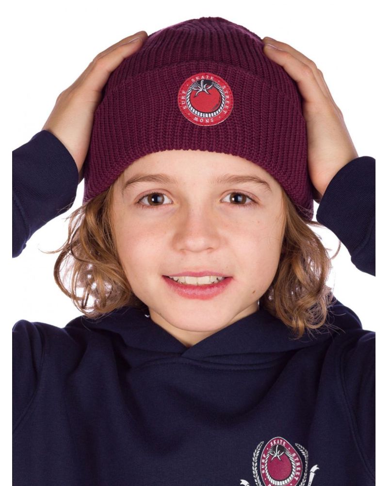 Caciula Copii Blue Tomato Club Burgundy Red Boys