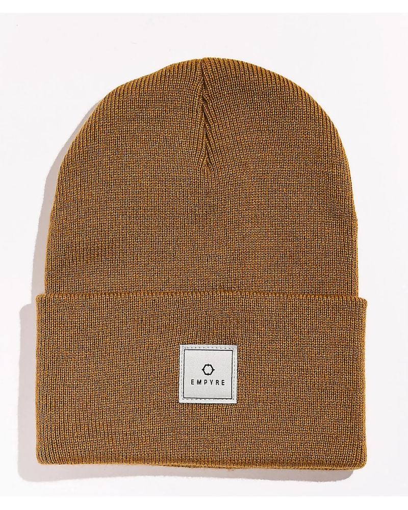 Caciula Empyre Drone Beanie Tobacco Brown