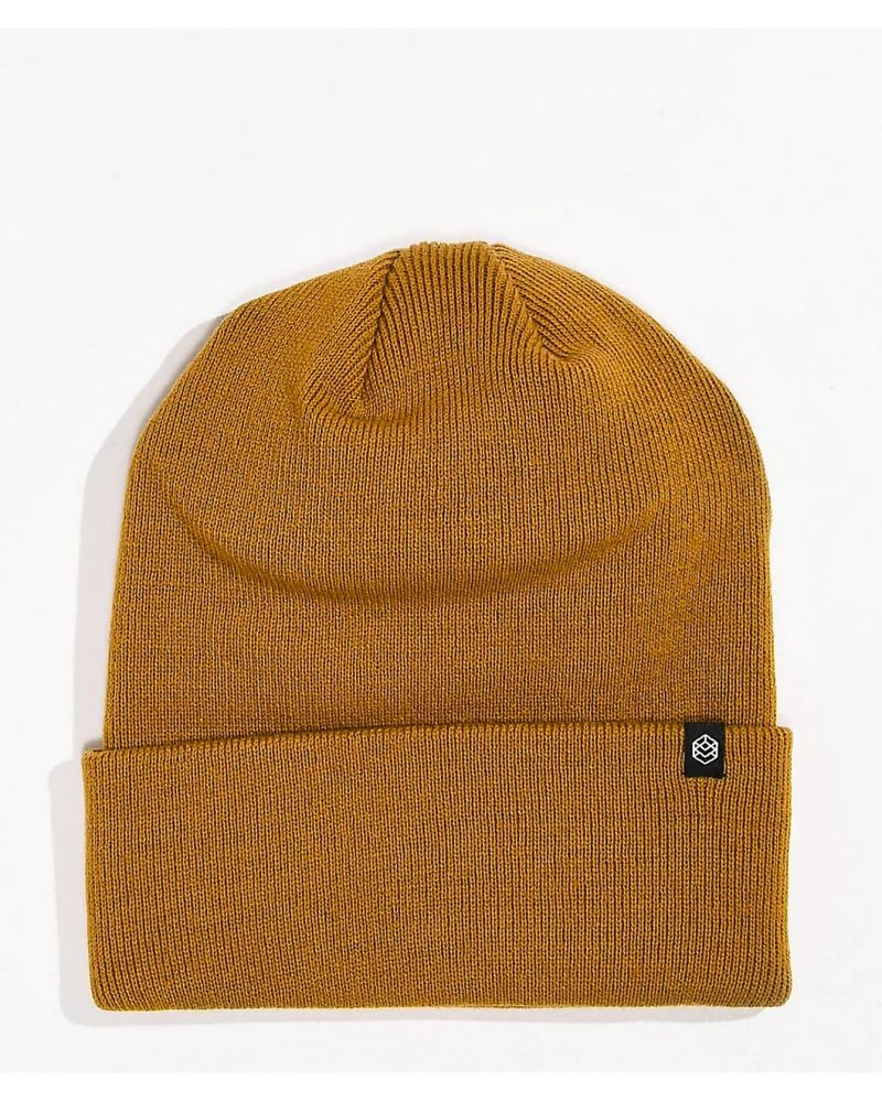 Caciula Zine Essential Beanie Golden Brown