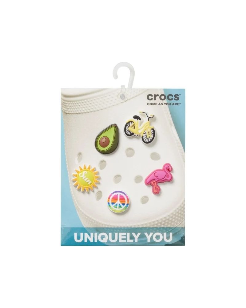 Accesorii Crocs Sunny Days 5Pk Jibbitz Black