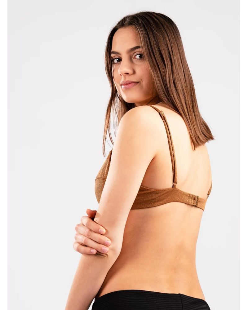 Bikini Top Rip Curl Playbella Balconette Brown S